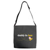 Daddy to Bee Baby Girl Adjustable Strap Totes