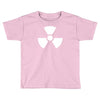 biohazard logo die cut vinyl Toddler T-shirt