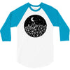 geometric sky 3/4 Sleeve Shirt