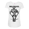 deadpool and cable Maternity Scoop Neck T-shirt