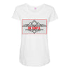 simple Maternity Scoop Neck T-shirt