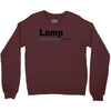 lamp   brick tamland likes this facebook thumbs up mens white t shirt Crewneck Sweatshirt