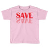 save red Toddler T-shirt