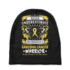 Never Underestimate the Strength of a Sarcoma Cancer Warrior Baby Beanies