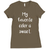 tee hipster indie swag Ladies Fitted T-Shirt