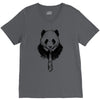 working panda V-Neck Tee