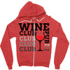 Wine Club pub Zipper Hoodie