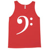 bass clef hat Tank Top