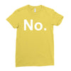 no funny new Ladies Fitted T-Shirt