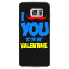 moustache you to be my valentine Samsung Galaxy S7