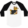 corgi potter 3/4 Sleeve Shirt