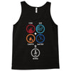 Bong Mathematics design with Earth, Fire, Air, Water and bong icons Tank Top