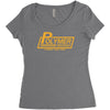 polymer records, ideal gift or birthday present funny Women's Triblend Scoop T-shirt