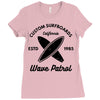 wave patrol Ladies Fitted T-Shirt