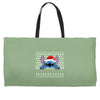 ugly stitch christmas Weekender Totes