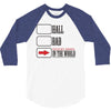 hall bad 3/4 Sleeve Shirt