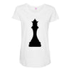 Chess Queen Family Matching Maternity Scoop Neck T-shirt
