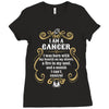 i am a cancer Ladies Fitted T-Shirt