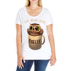 owl coffee Ladies Curvy T-Shirt