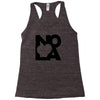 love nola new orleans american jazz blues music t shirt Racerback Tank