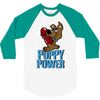 puppy power 3/4 Sleeve Shirt