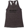 mr right funny t shirt humor sex college pimp tee s 3xl Racerback Tank
