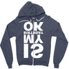 is my birthday ok Zipper Hoodie