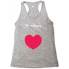 We're Hungry with Heart Racerback Tank