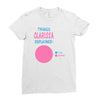 clarissa explained nothing Ladies Fitted T-Shirt