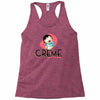 creme fraiche Racerback Tank