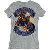 skull rider Ladies Fitted T-Shirt
