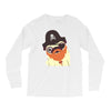 pug in a crew Long Sleeve Shirts