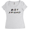 boyfriend friends tv show parody Women's Triblend Scoop T-shirt