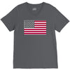 usa flag navy american V-Neck Tee