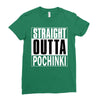 pubg - straight outta pochinki Ladies Fitted T-Shirt
