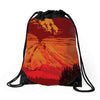 visit mordor Drawstring Bags