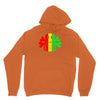rasta skull and crossbones reggae dub club rave Unisex Hoodie