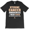 Uterine Cancer Awareness I Wear Peach For Some Special To Me T-Shirt