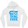 sarcasm is the best thing Zipper Hoodie