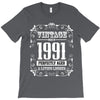 vintage made in 1991 perfectly aged a living legend T-Shirt