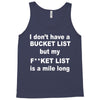 fucket list Tank Top