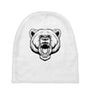 angry bear head Baby Beanies