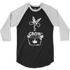 grow marijuana 3/4 Sleeve Shirt