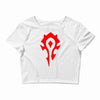 world of warcraft mists of pandaria horde Crop Top