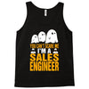 cant scare me im sales engineer halloween Tank Top