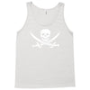 pirate skull sword music band metal biker guitar tee new Tank Top