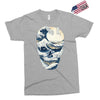 the great wave off skull Exclusive T-shirt