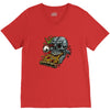 pizzaskull sticker original V-Neck Tee