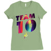 team 10 Ladies Fitted T-Shirt