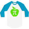 apple pi 3/4 Sleeve Shirt
